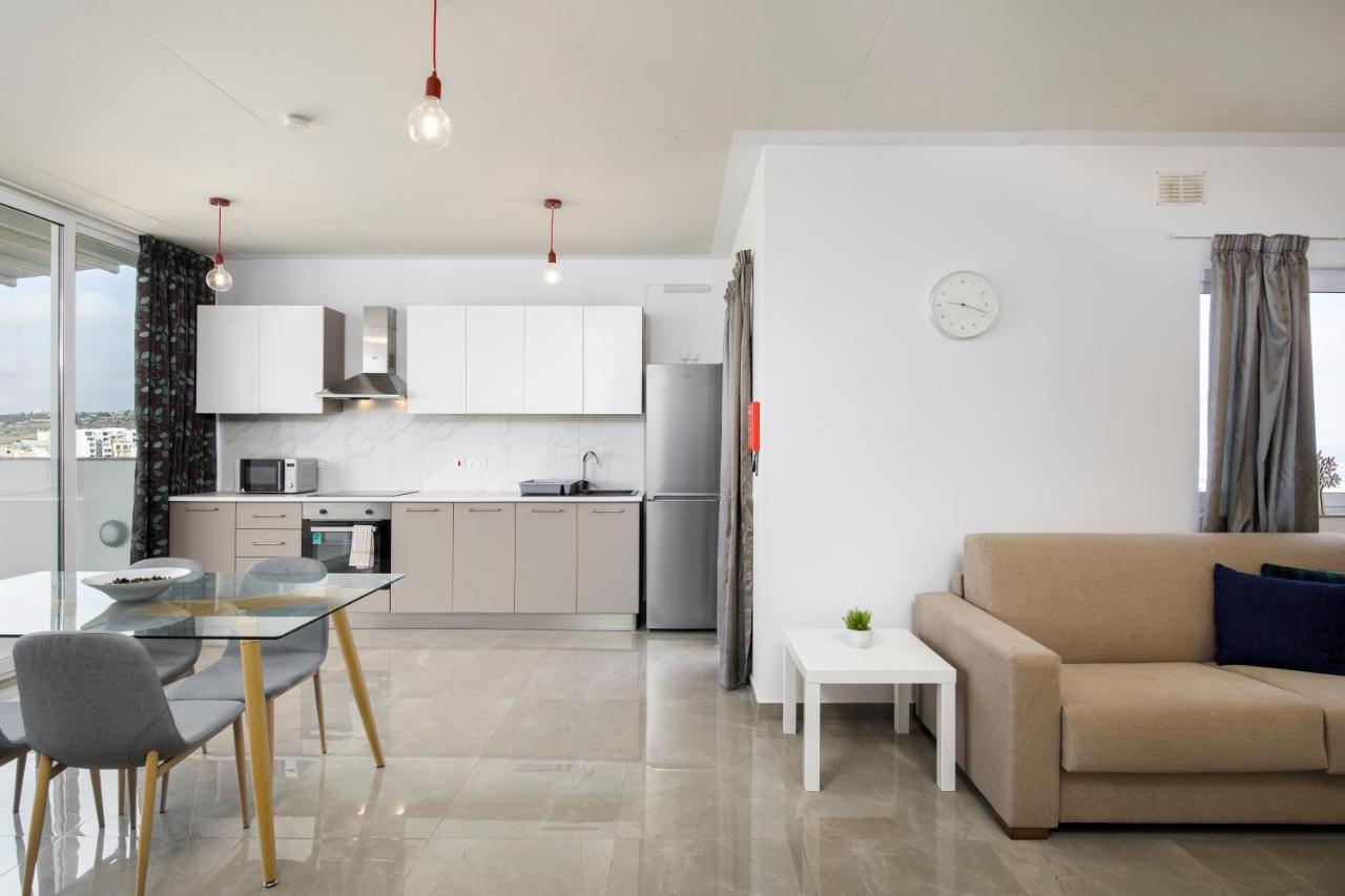 Hilltop Apartments - Stylish Comfort Living Close To The Sea, Bugibba St. Paul's Bay Exterior photo